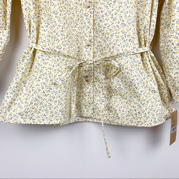 NWT Cremieux Botanical Garden Floral Print Top - Picture 6 of 9